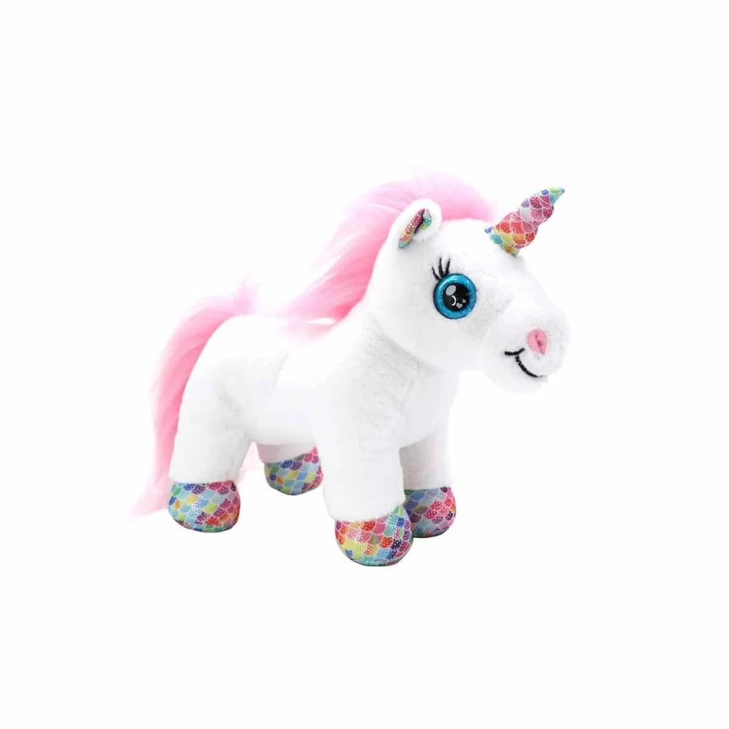 10873 Taşıma Çantalı Peluş Unicorn Lou Lou -NessiWorldman görsel 3