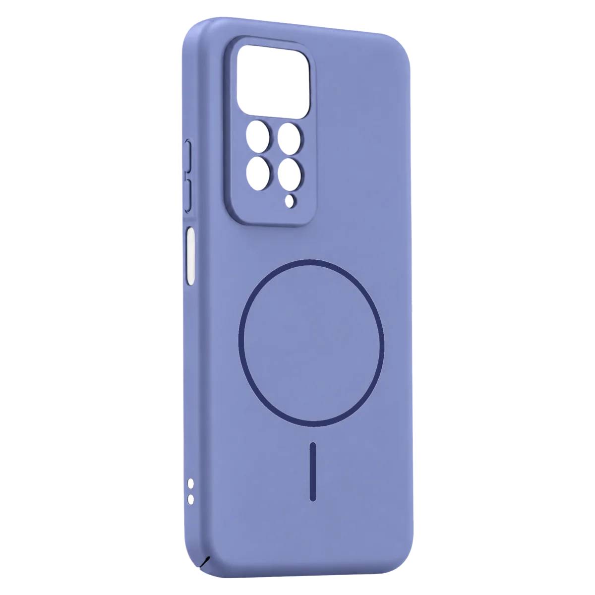 Xiaomi Redmi Note 11 Pro Mika PC Magsafe Kapak - Açık Mor