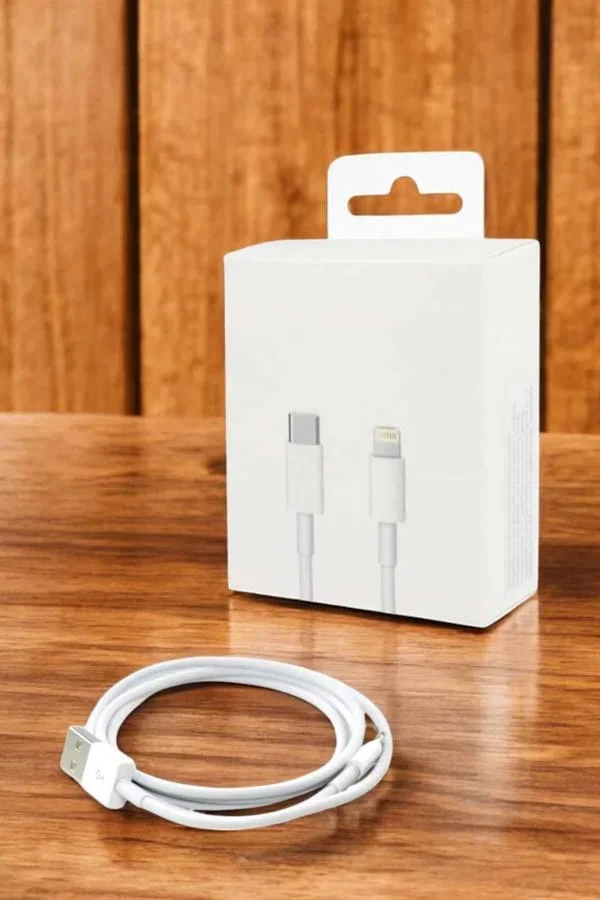 Iphone Uyumlu İOS Uyumlu Lightning Hızlı Şarj Tye C Lightning Şarj Kablosu görsel 5