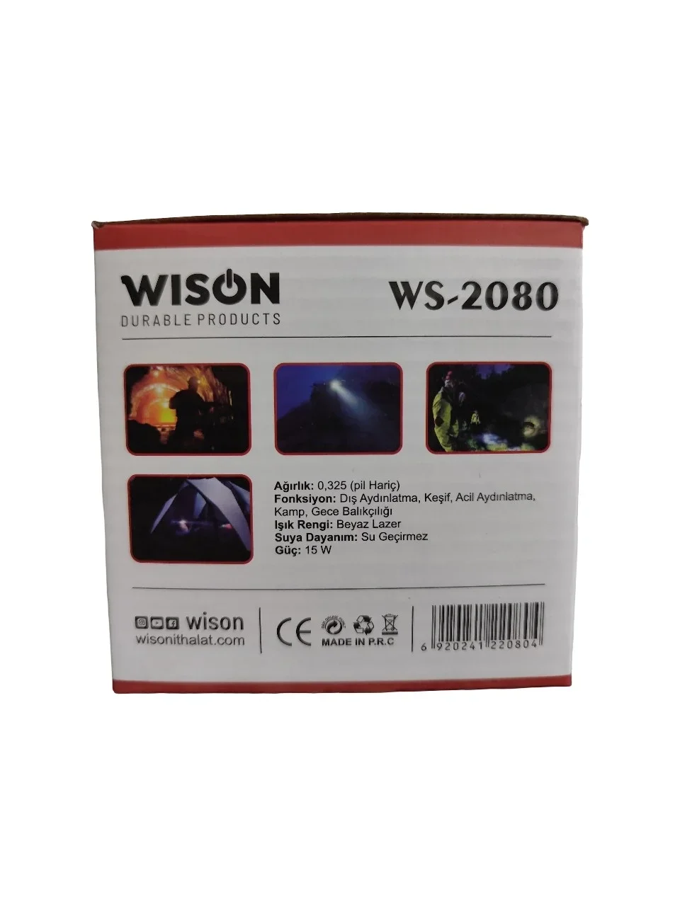 Ws-2080 Profesyonel Kafa Lambası 3000 Lümen 40 Watt görsel 5
