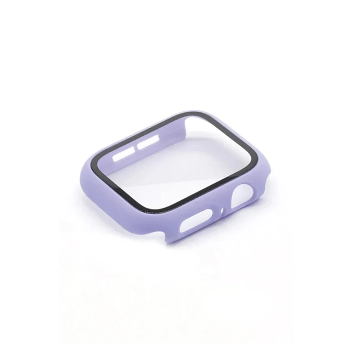 Apple Watch 38mm Camlı Kasa Ekran Koruyucu - Lila