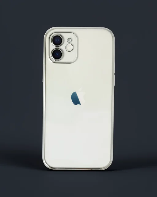 Apple İphone 11 Kılıf Razer Lensli Silikon - Gümüş