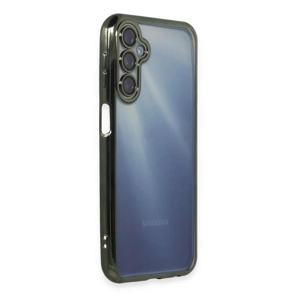 Samsung Galaxy A15 4g Kılıf Razer Lensli Silikon - Yeşil görsel 2