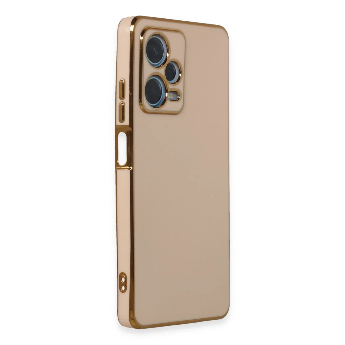 Xiaomi Redmi Note 12 Pro Plus Kılıf Volet Silikon - Pembe görsel 2