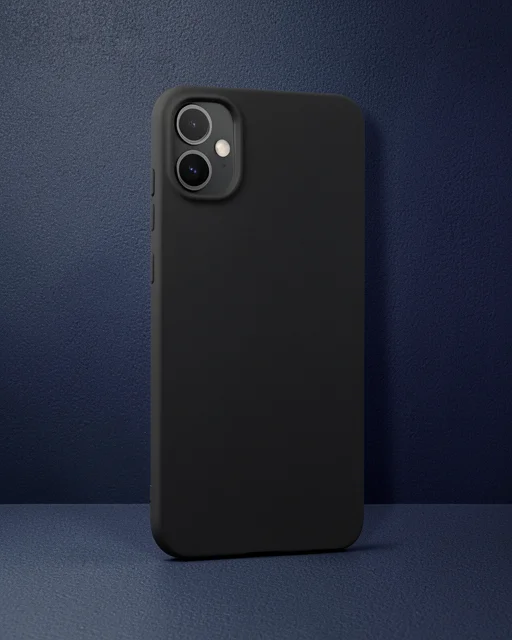 Samsung Galaxy A05 Kılıf First Silikon - Siyah