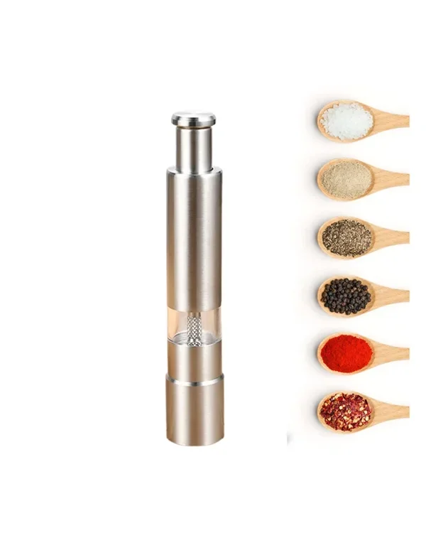 Ergonok Tasarımlı, Nem Geçirmez Kapaklı Baharat Öğütücü görsel 3