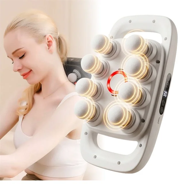 PM-29678 Multi-Foksiyonel 8 Başlıklı Profesyonel Selülit Giderici ve Derin Doku Masaj Aleti