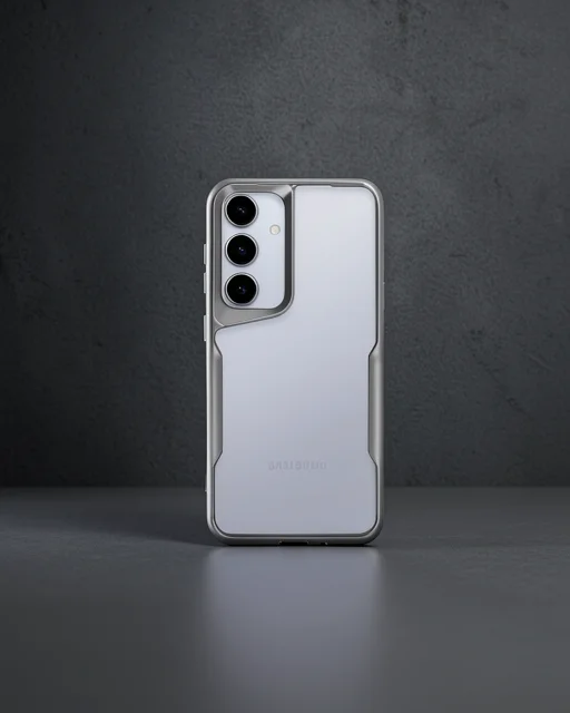 Samsung Galaxy A15 4g Kılıf Boyi Silikon Kapak - Titan Gri
