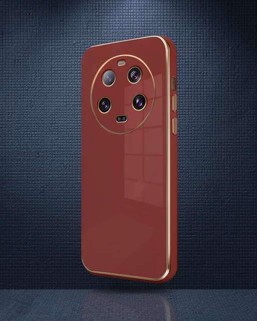 Xiaomi Mi 14 Ultra Kılıf Volet Silikon - Kırmızı