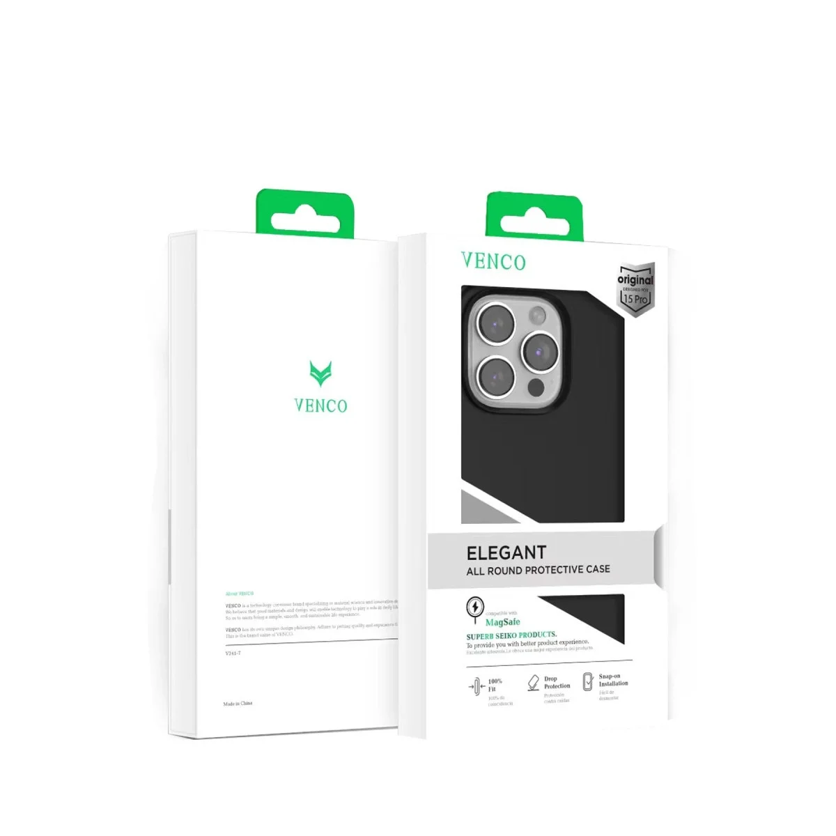 Venco Apple İphone 15 Pro Max Home Magsafe Kapak - Titan Gri görsel 4