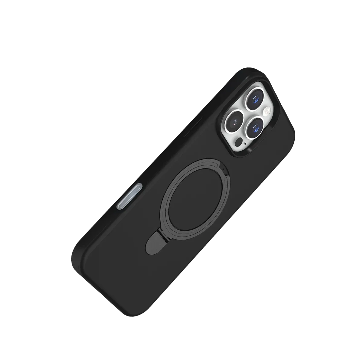 Apple iPhone 16 Pro Max Regal Magsafe Standlı Kapak - Siyah görsel 3