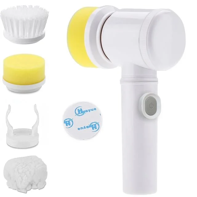SN-20457 Çok Fonksiyonlu Banyo Mutfak Lavabo Şarjlı Tezlik Fırçası görsel 4