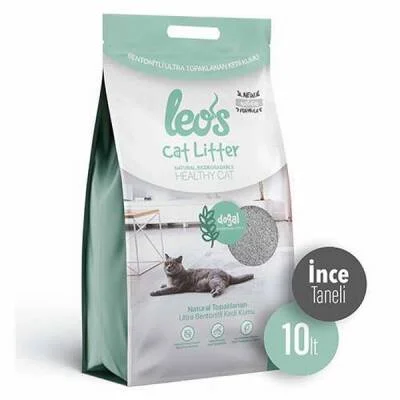Cat Litter Doğal Bentonit İnce Taneli Kedi Kumu 10 Lt