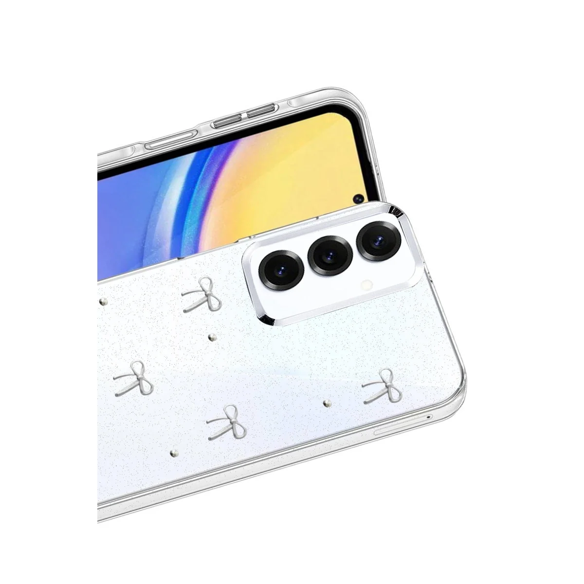 Samsung Galaxy A57 5g Fiyonk Desenli Kapak - Desen 5 görsel 2