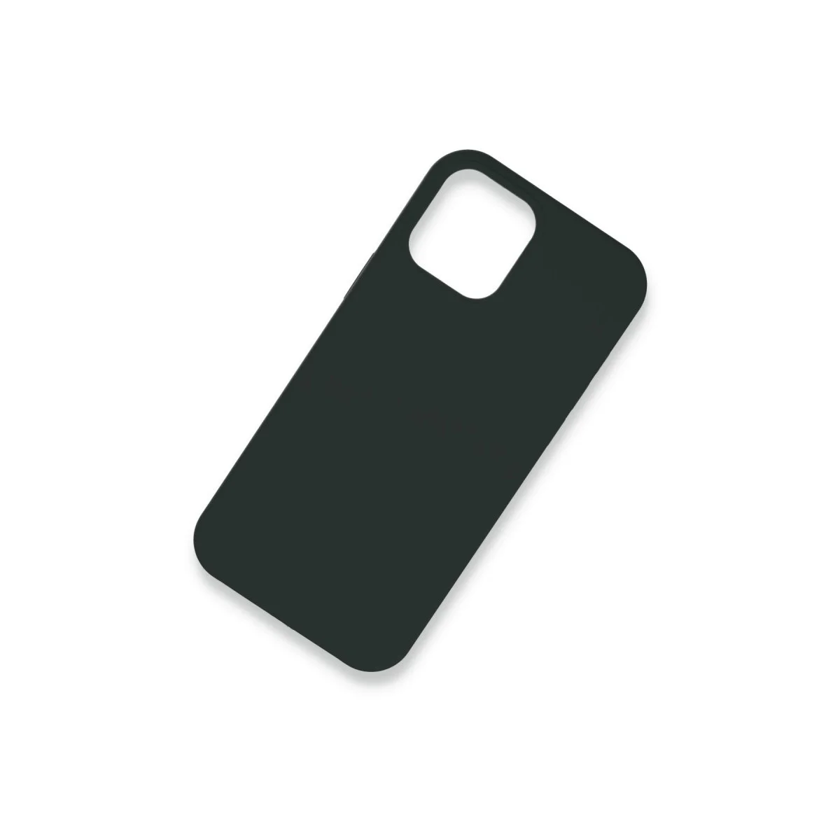 Apple İphone 12 Kılıf Lansman Legant Silikon - Koyu Yeşil görsel 2