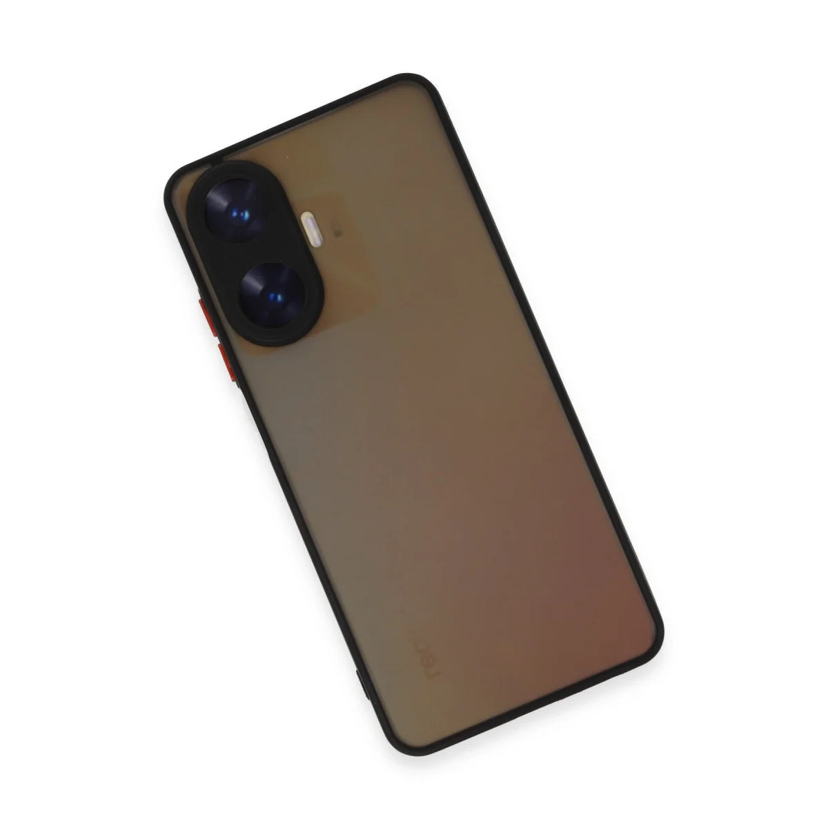 Realme C55 Kılıf Montreal Silikon Kapak - Siyah görsel 4