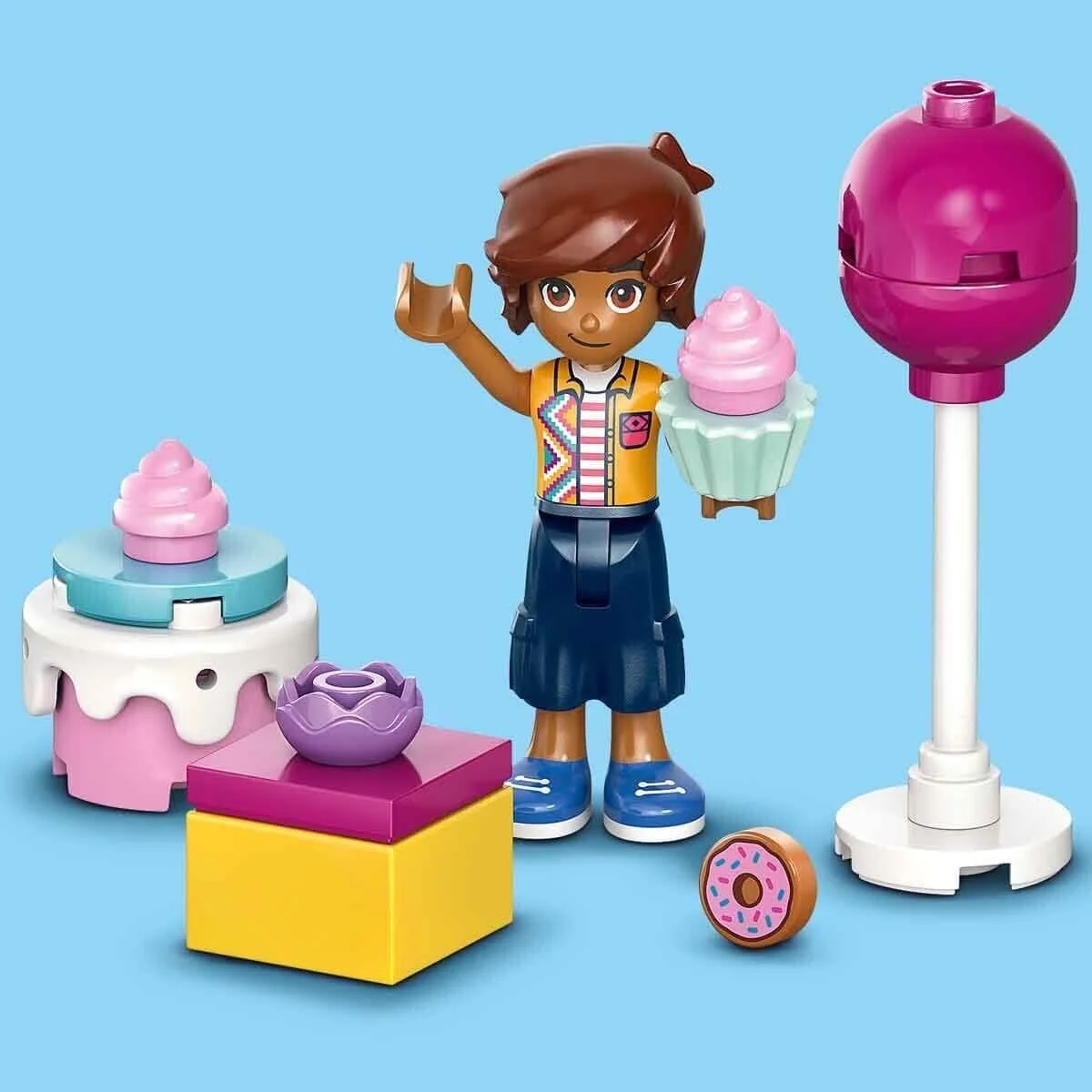 42675 Lego Friends Unicorn Pasta Dağıtım Aracı 67 parça +4 yaş görsel 6