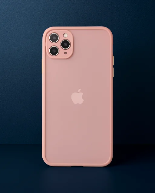 Apple İphone 12 Pro Max Kılıf Montreal Silikon Kapak - Pembe