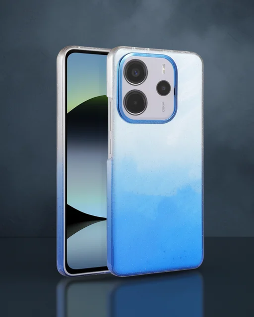 Xiaomi Redmi Note 14 4g Glossy Kapak - Mavi