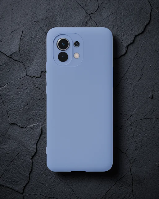 Xiaomi Mi 11 Kılıf Nano İçi Kadife Silikon - Lila