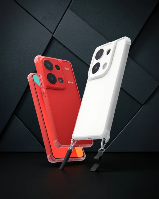 Xiaomi Redmi Note 13 Pro 4g Kılıf Penta Silikon Kılıf - Şeffaf