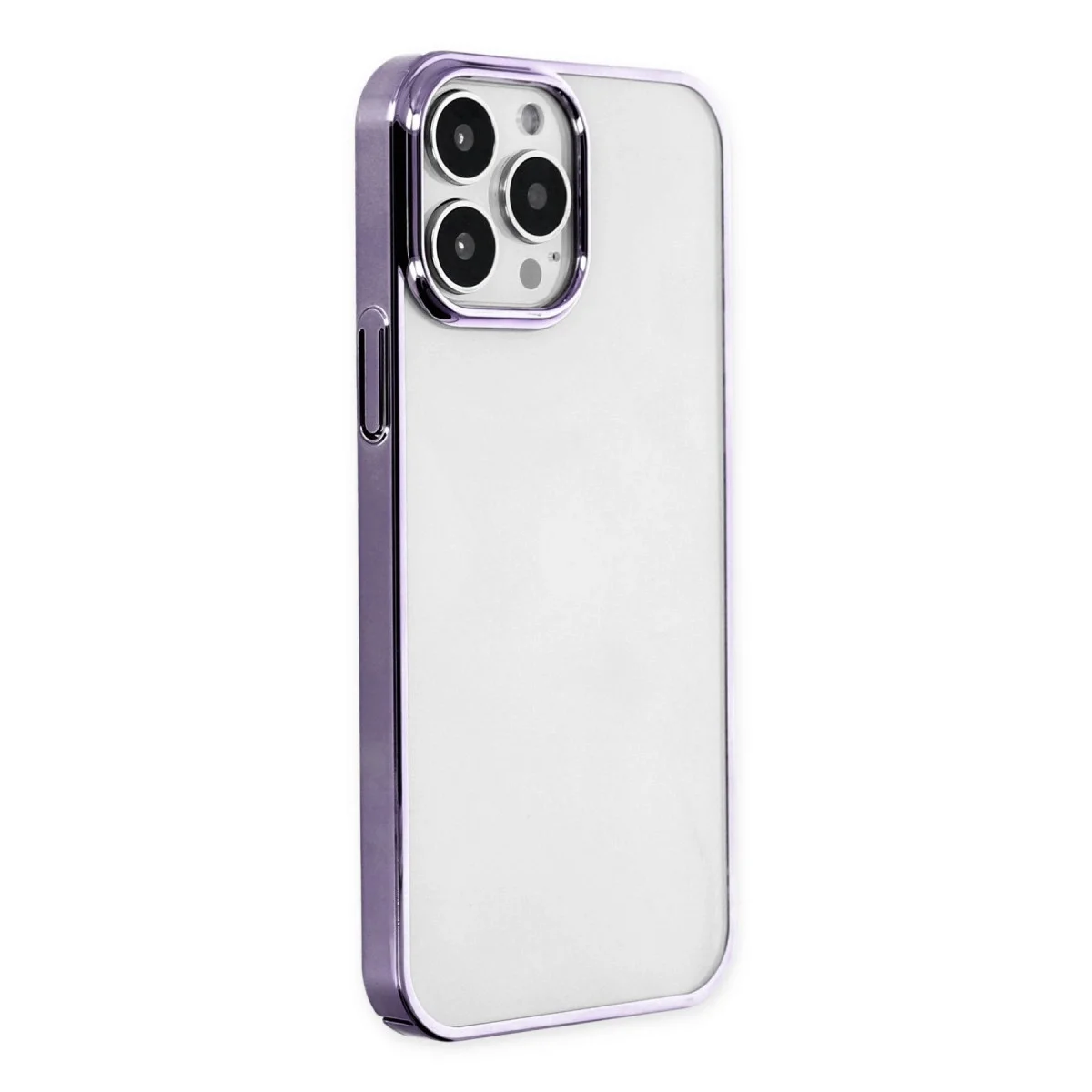 Apple İphone 14 Pro Kılıf Element Silikon - Mor görsel 2