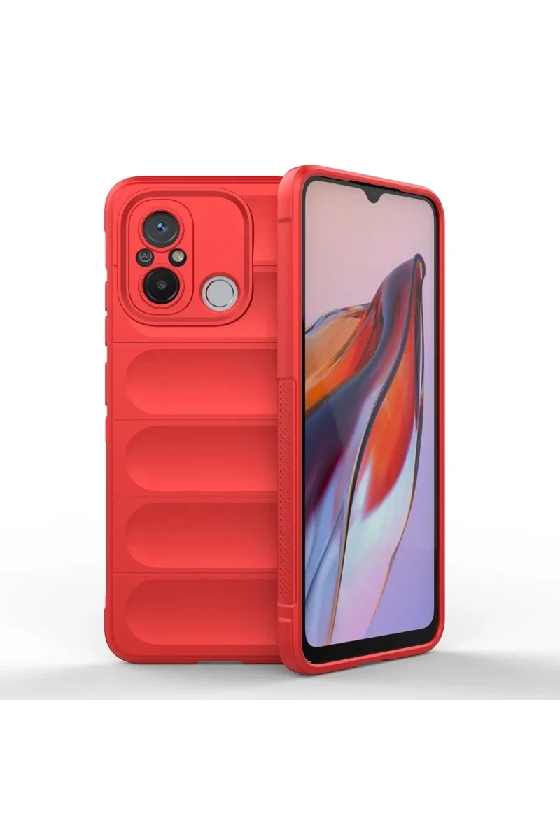 Xiao Red 12C Kılıf Optimum Silikon - Kırmızı