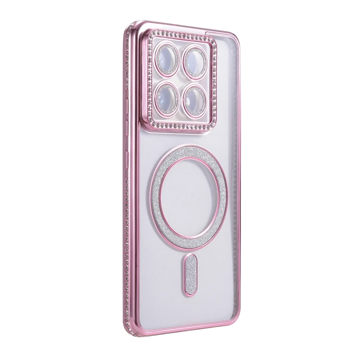 Xiaomi Mi 14T Pro Joke Simli Magneticsafe Kılıf - Pembe görsel 3