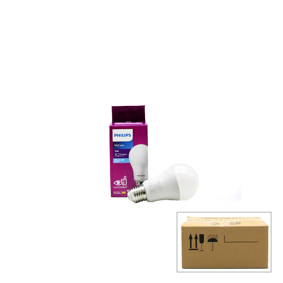 LED E27 13W 6500K 1521 Lumen Beyaz Ampul görsel 2
