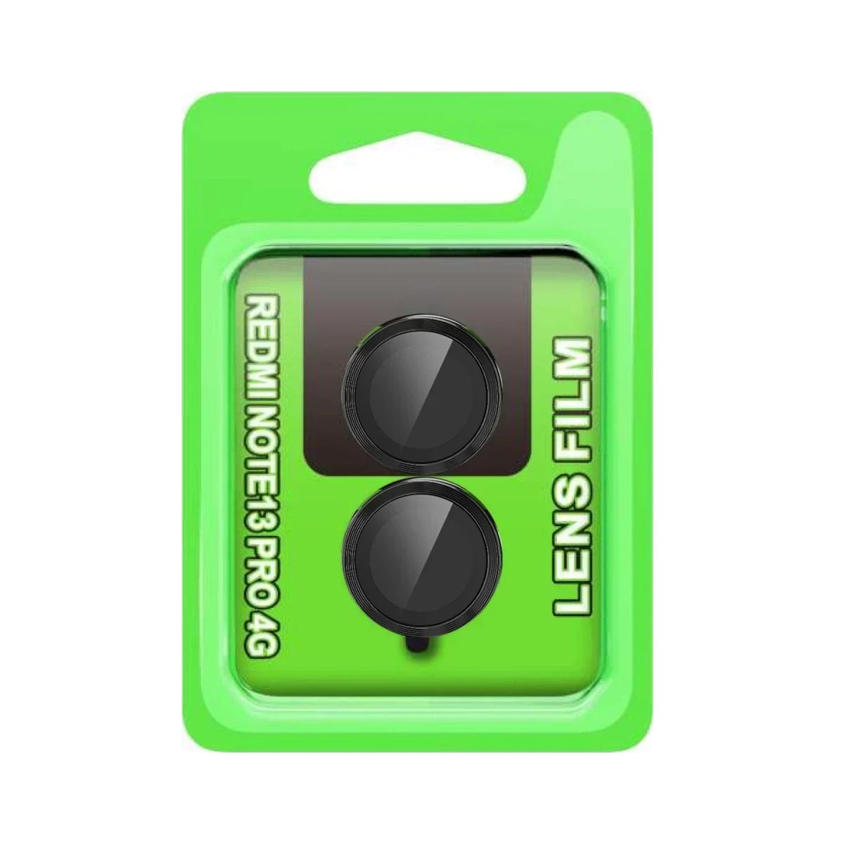 Xiao Red Note 13 Pro 4G Raze Metal Kamera Lens - Siyah görsel 3