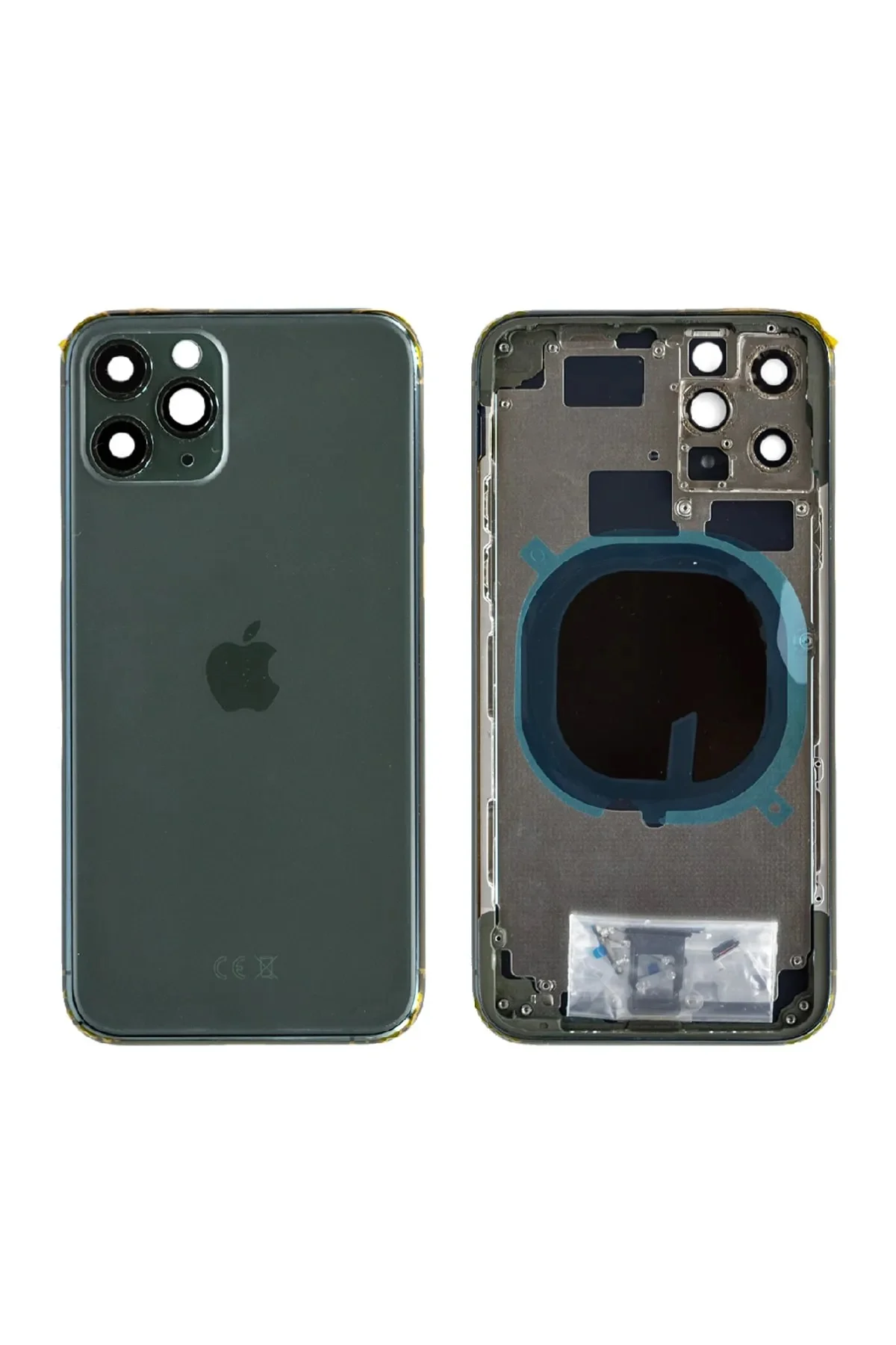 Iphone 11 Pro Boş Kasa + Kapak Yeşil görsel 3