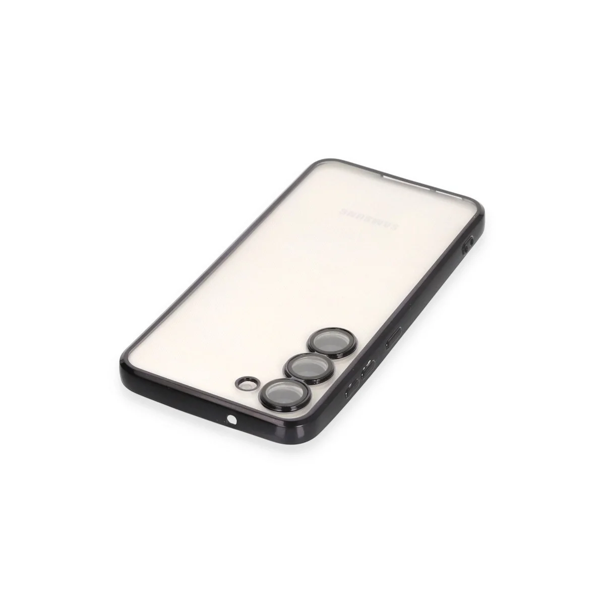 Samsung Galaxy S23 Plus Kılıf Razer Lensli Silikon - Siyah görsel 3