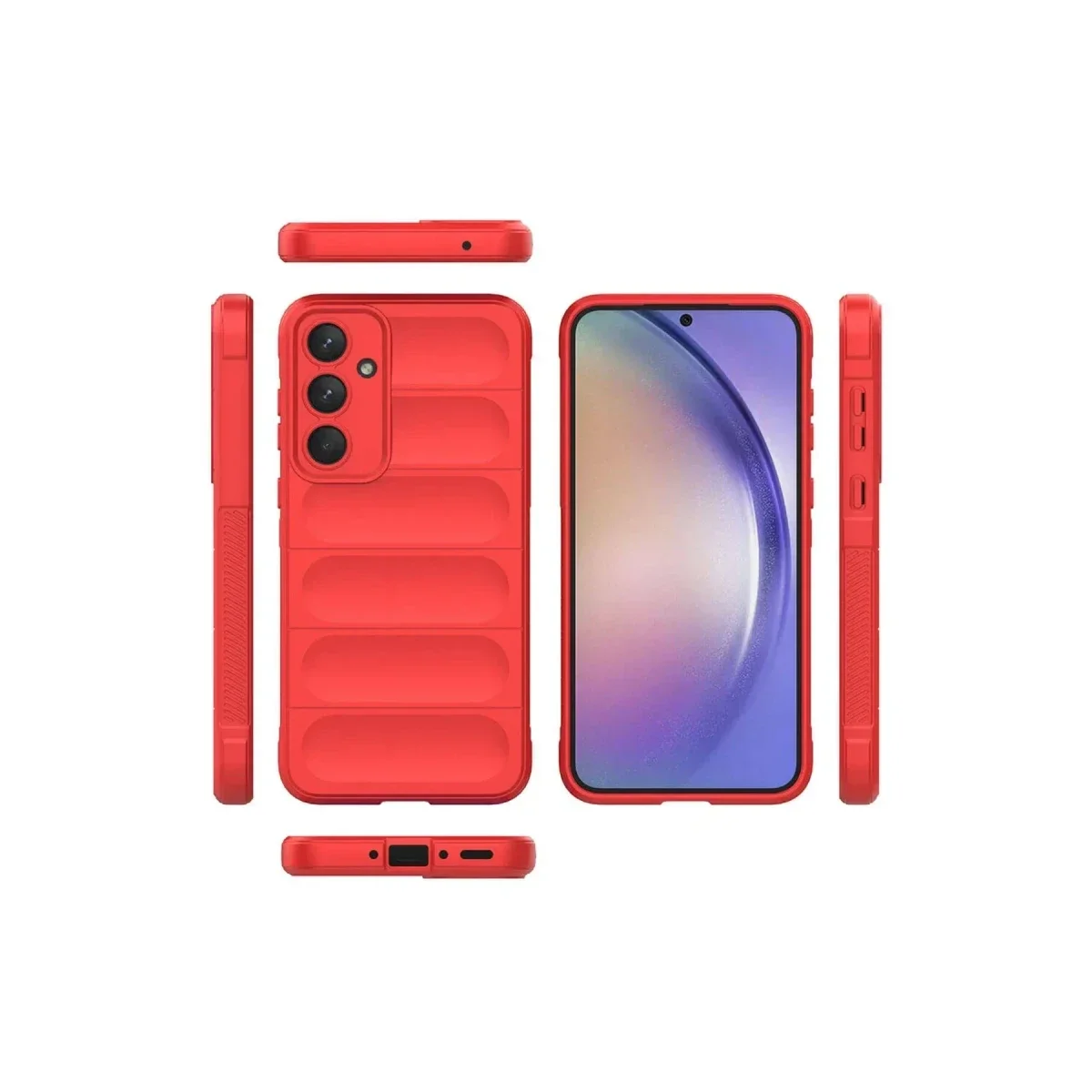 Samsung Galaxy S25 FE Optimum Silikon - Kırmızı görsel 2
