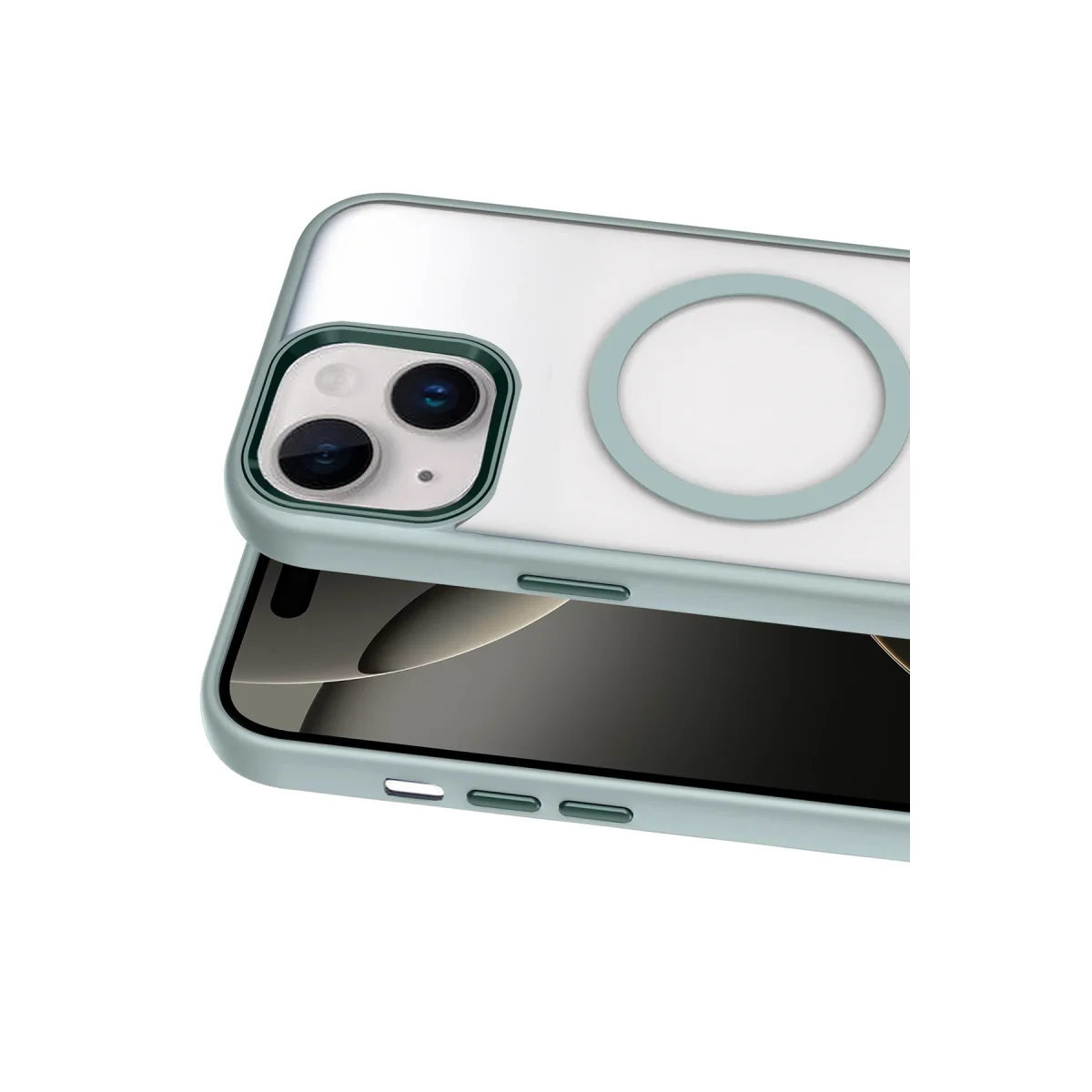 Joko Apple iPhone 15 Terea Magsafe Kapak - Gri görsel 2