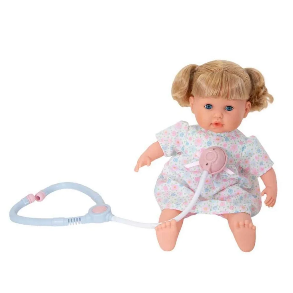 Sesli ve Işıklı Beni İyileştir Bebeği 36 cm görsel 4