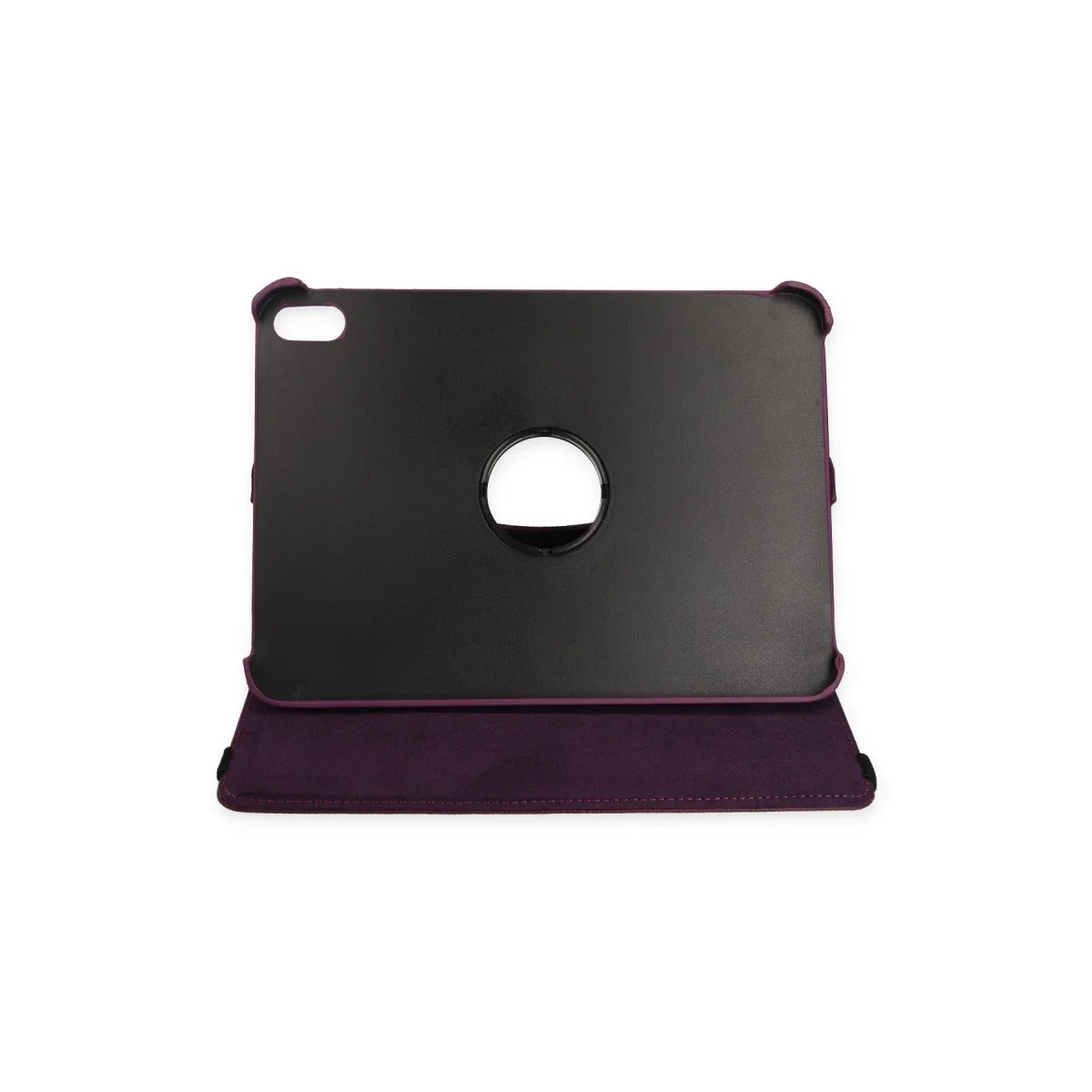Apple iPad 2025 10.9 10.Nesil (A16) Kılıf 360 Tablet Deri Kılıf - Mürdüm görsel 3