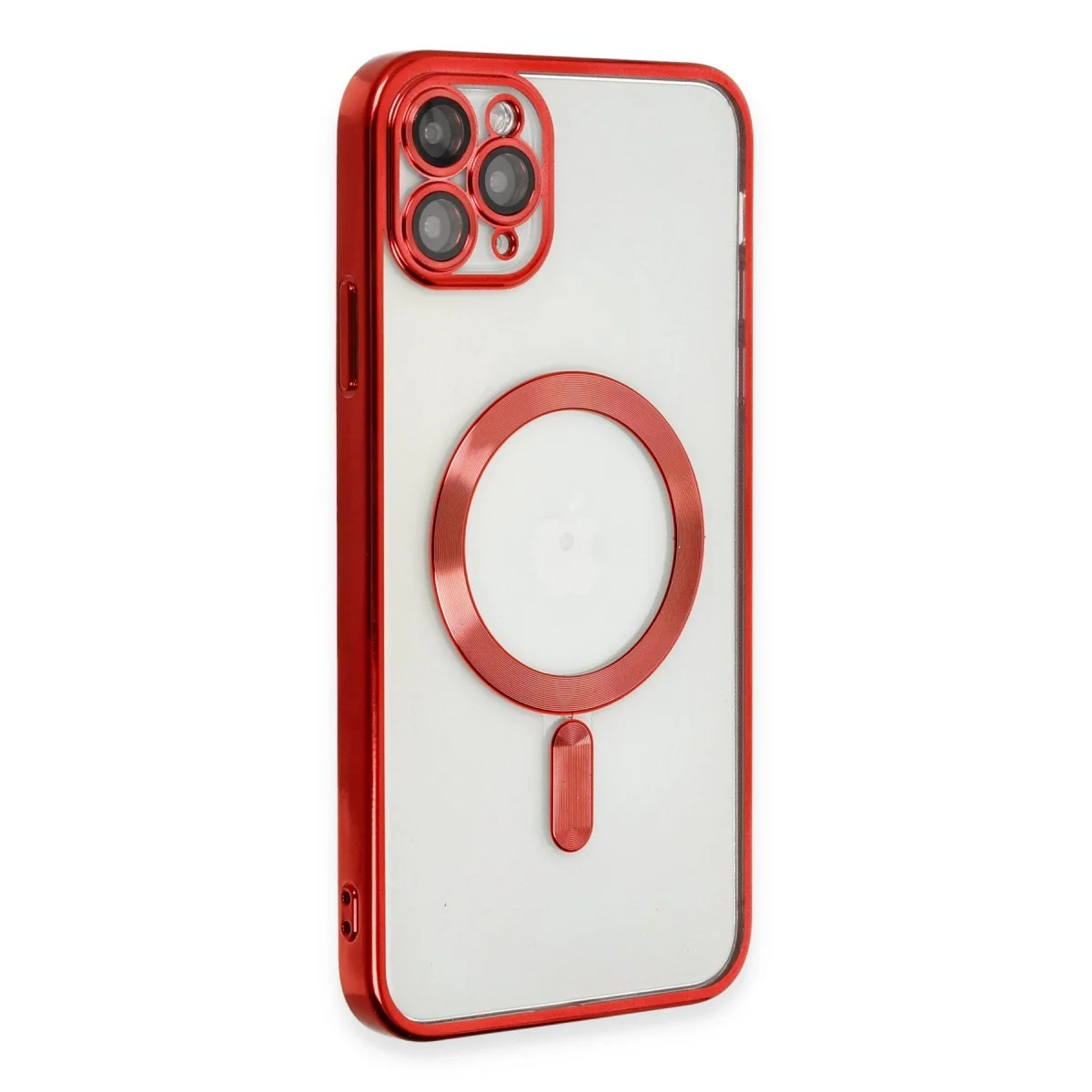 Apple İphone 11 Pro Max Kılıf Kross Magneticsafe Kapak - Kırmızı görsel 2