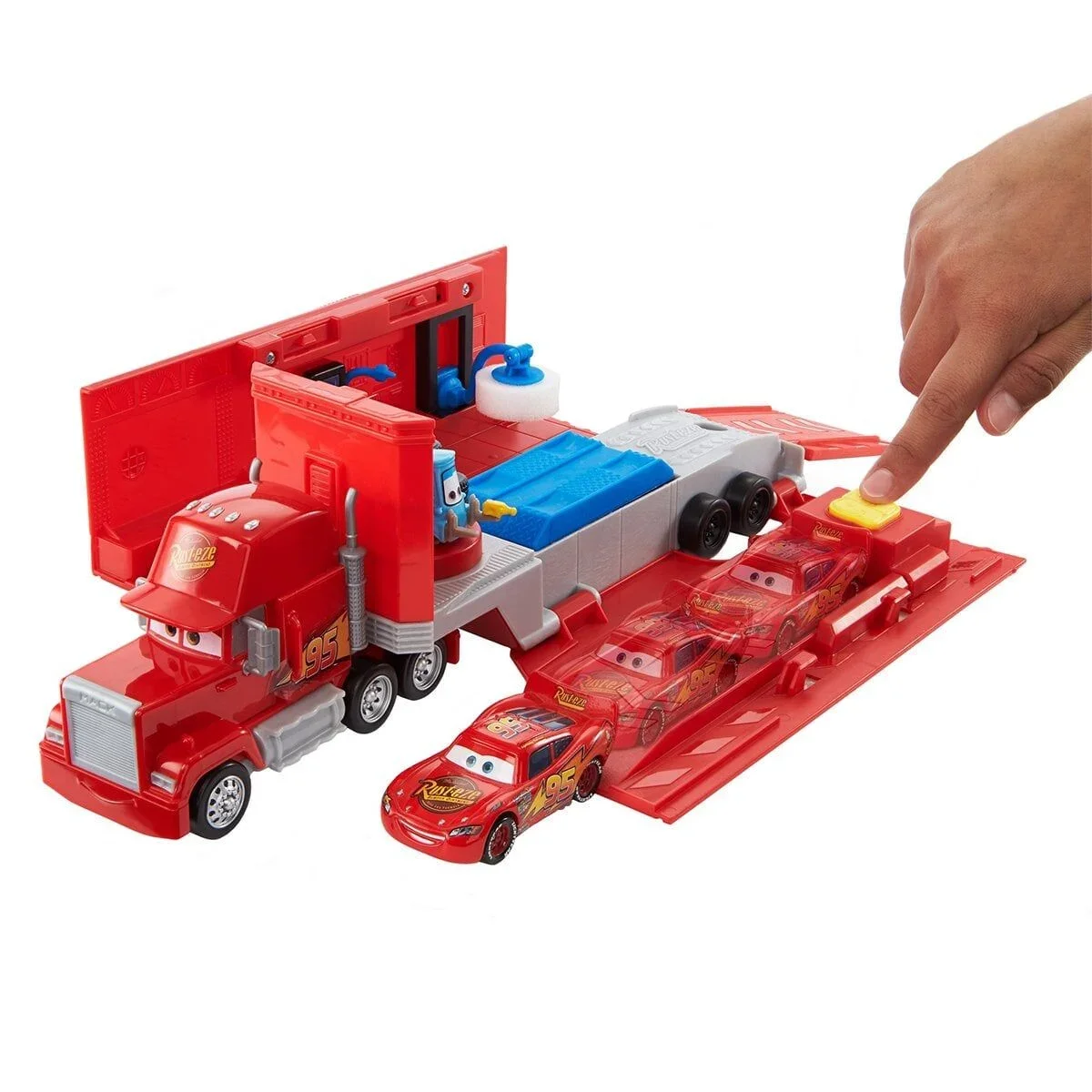 HDC75 Cars Dönüştürülebilir Mack Oyun Seti görsel 2