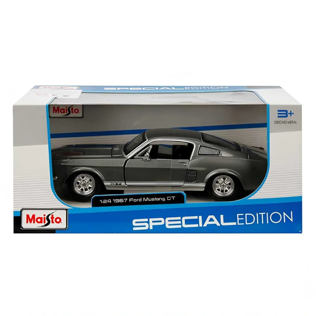 NessiWorld 1:24 1967 Model Ford Mustang GT görsel 4