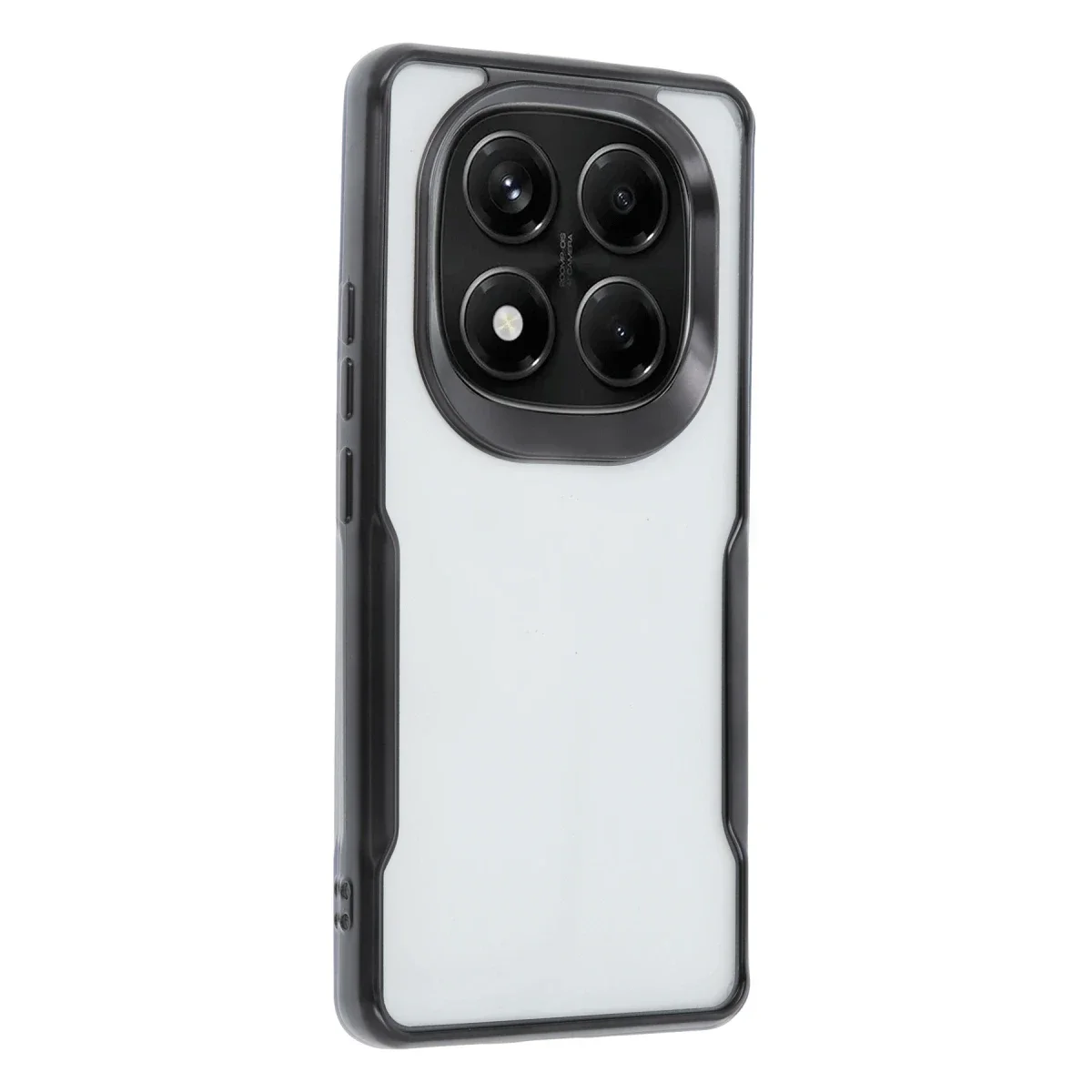 Xiaomi Redmi Note 14 Pro Plus Kılıf Boyi Silikon Kapak - Siyah görsel 2