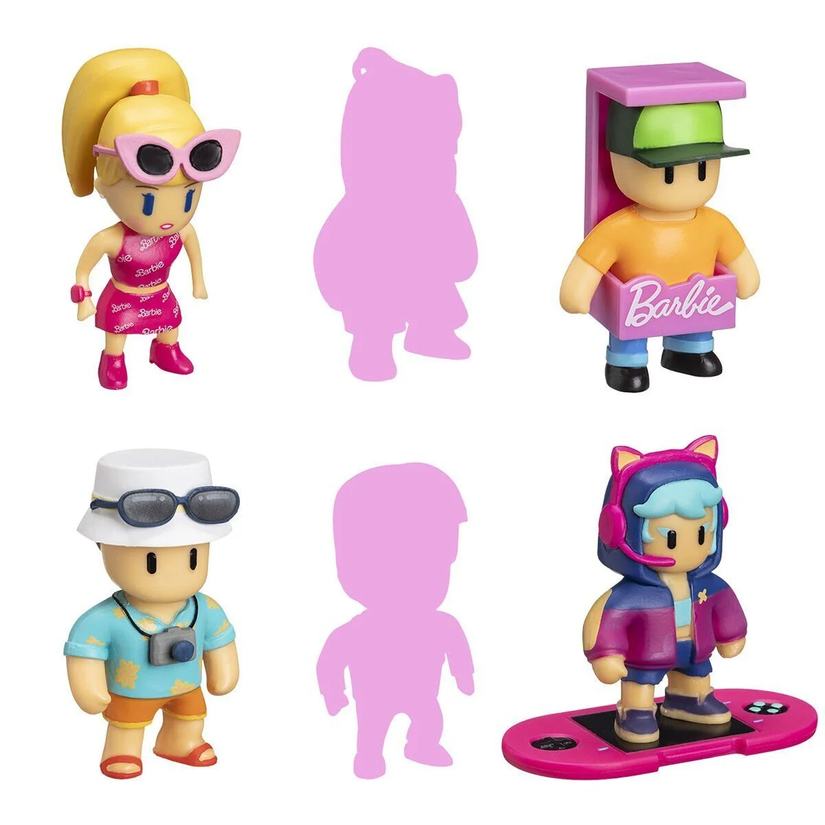 Pmı SGB2060 Stumble Guys Barbie Figür 6LI Set görsel 3