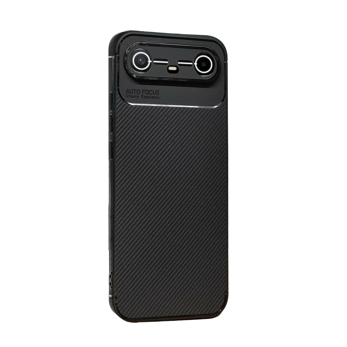 Tecno Spark Slim 5G Auto Focus Karbon Kapak - Siyah görsel 2