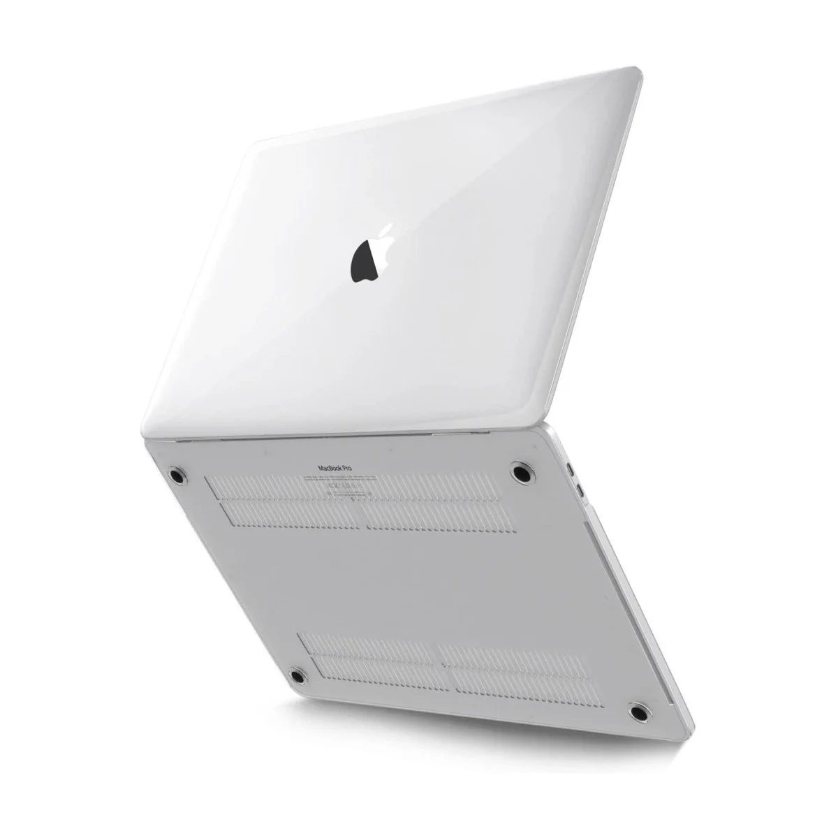 Apple Macbook Pro 13 2020 Macbook Buzlu Kapak - Şeffaf