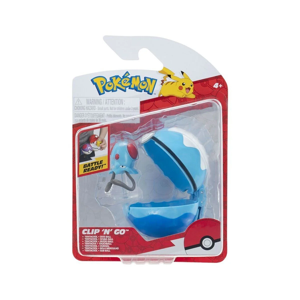 POK 95057-C Pokemon Clip N Go Asorti görsel 4