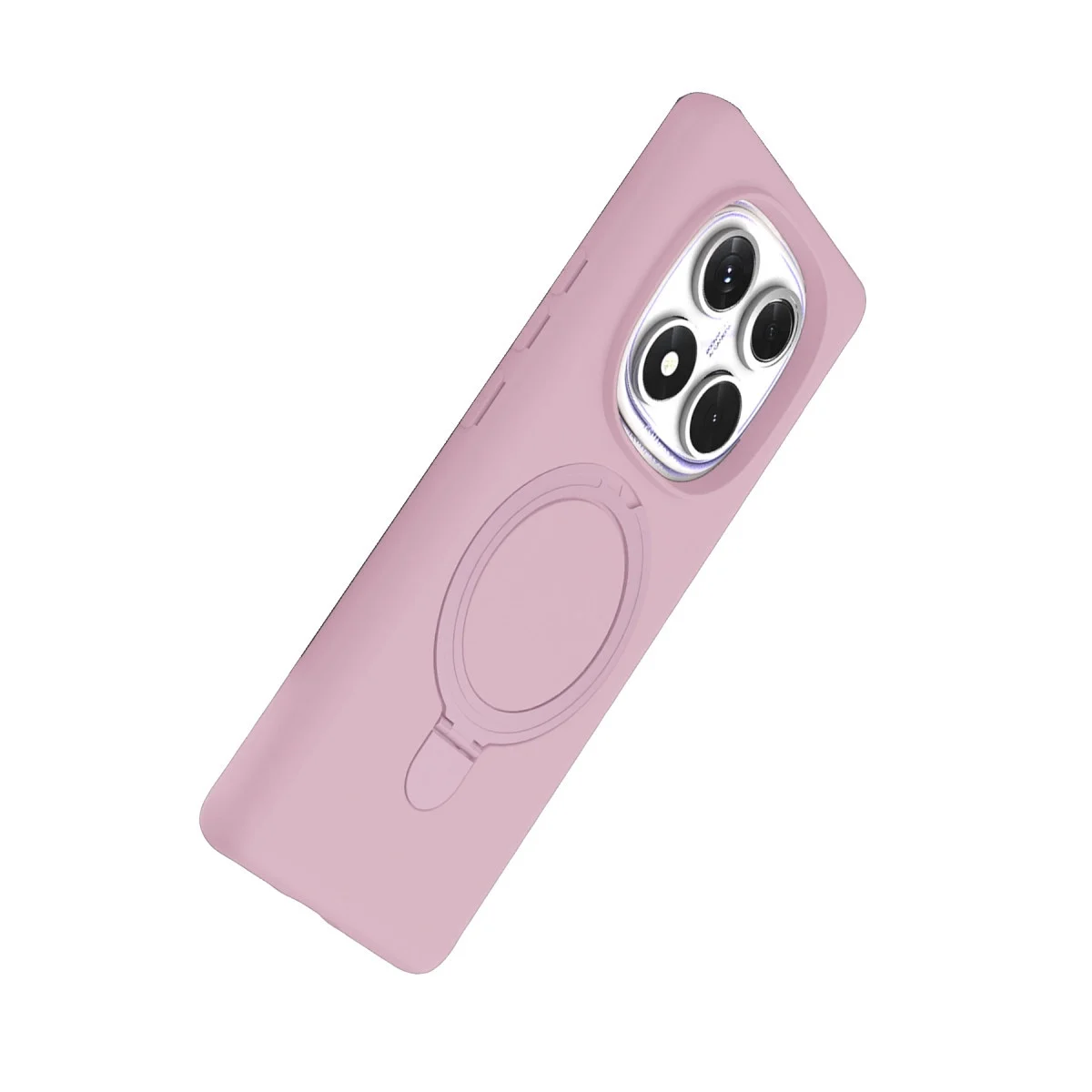 Xiao Red Note 14 Pro 5g Regal Magsafe Standlı Kapak - Açık Pembe görsel 4