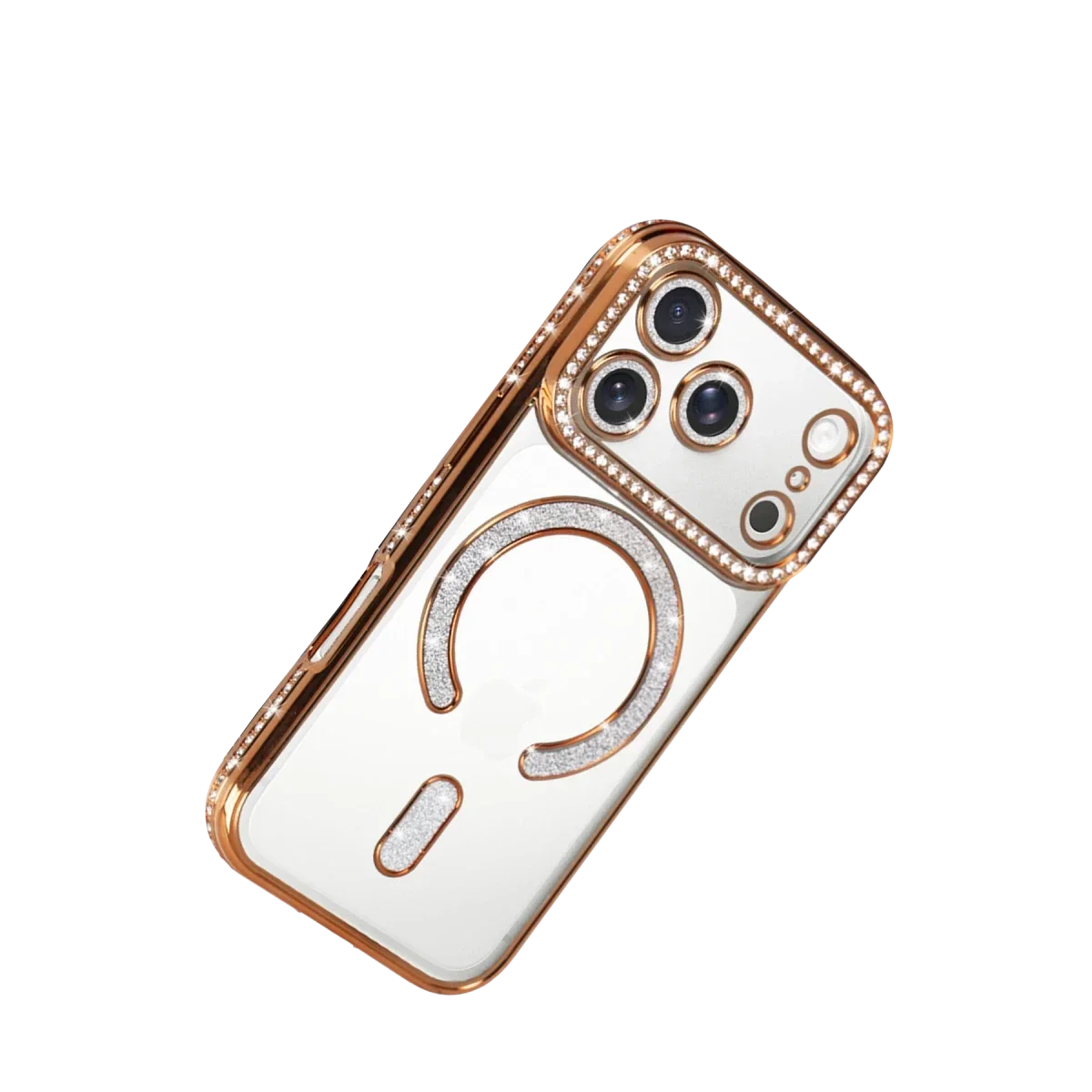 Apple iPhone 17 Pro Joke Simli Magneticsafe Kılıf - Turuncu görsel 3