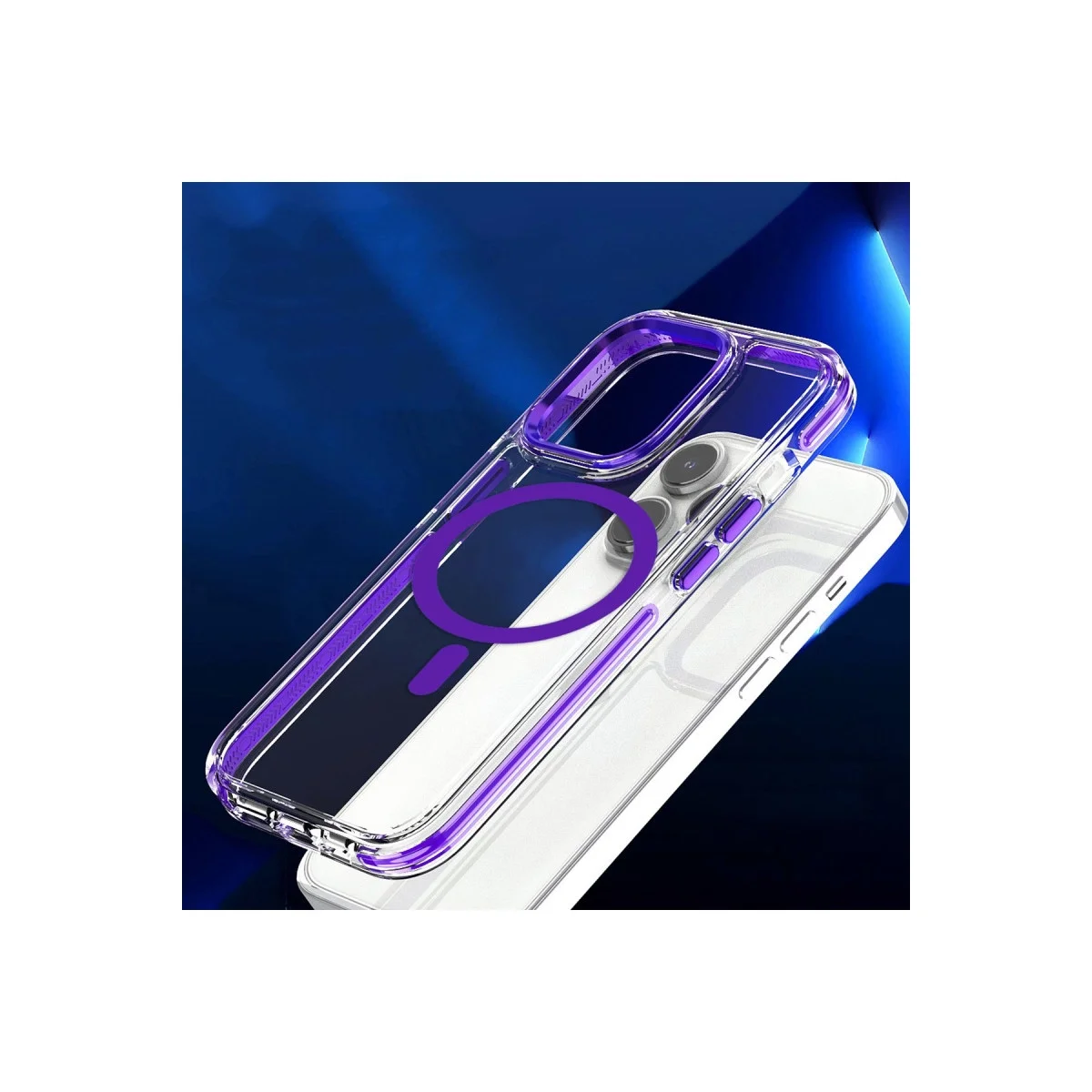Joko Apple İphone 15 Pro Max Bella Magsafe Kapak - Derin Mor görsel 3