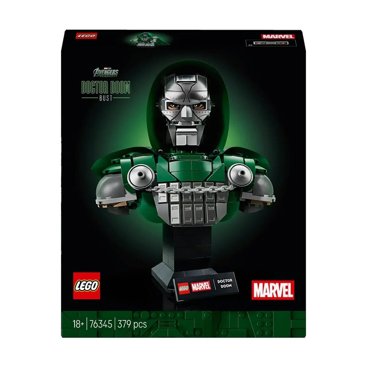 76345 Dr Doom Büstü görsel 5