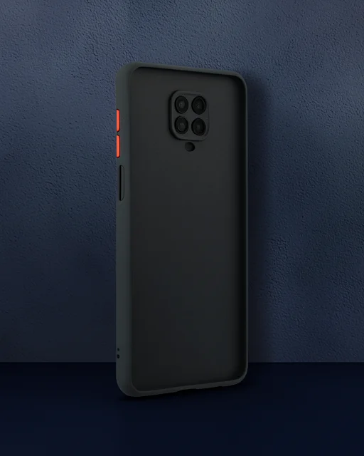 Xiaomi Redmi Note 9 Pro Kılıf Montreal Silikon Kapak - Siyah