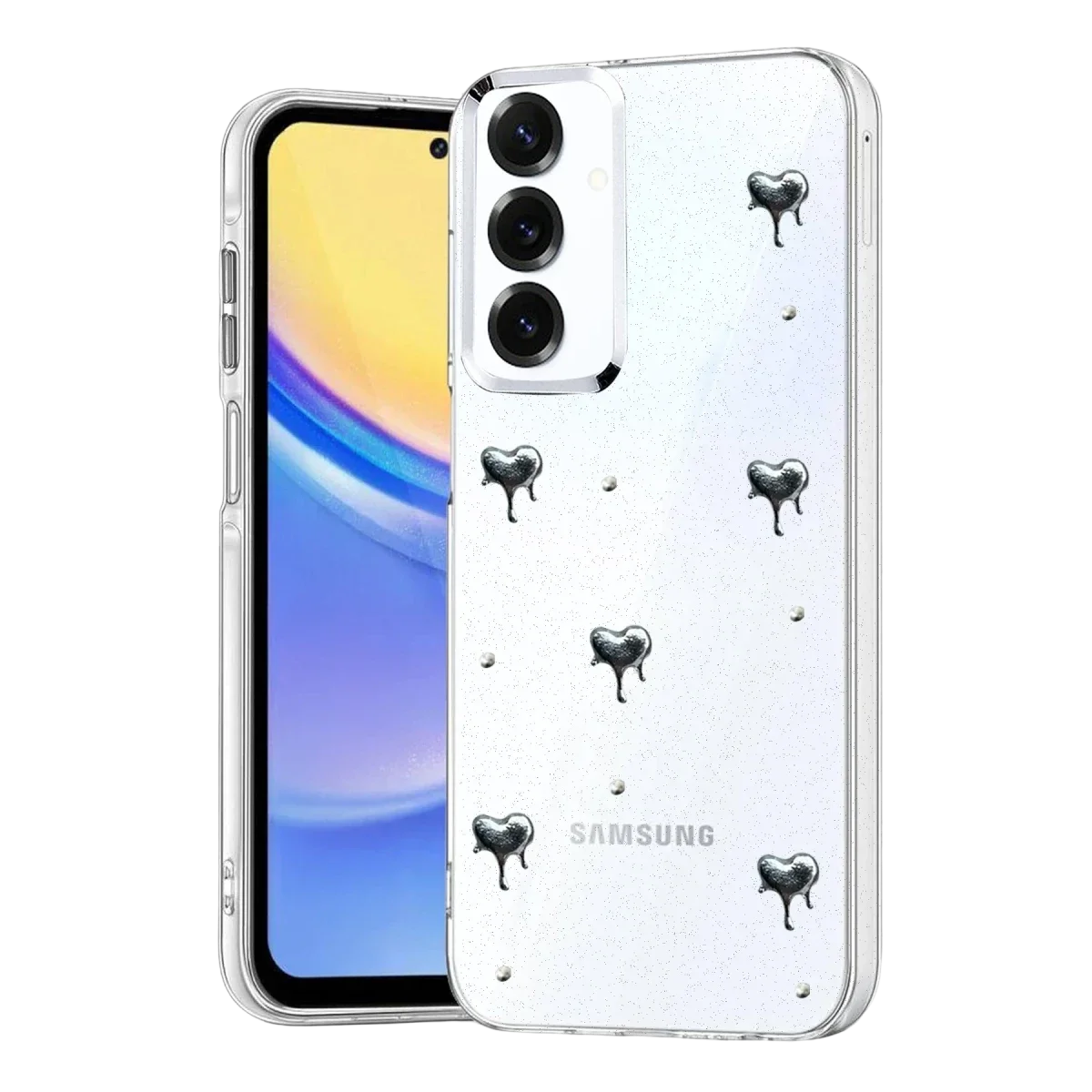 Samsung Galaxy A16 5G Fiyonk Desenli Kapak - Desen 1